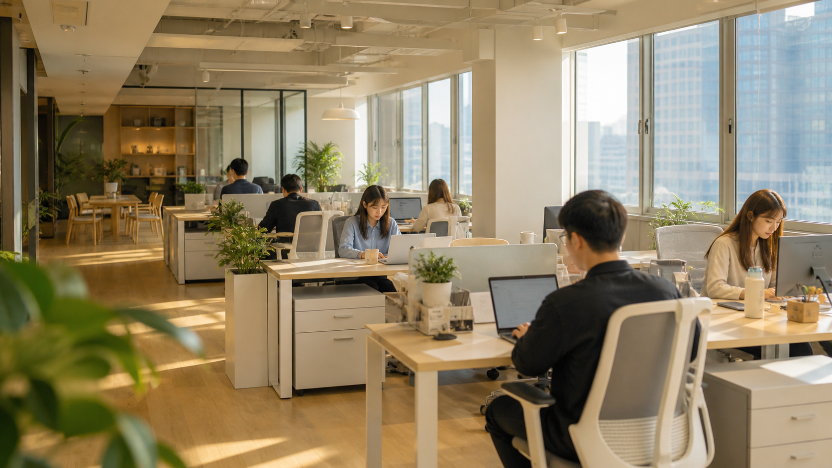 企業辦公室工作環境